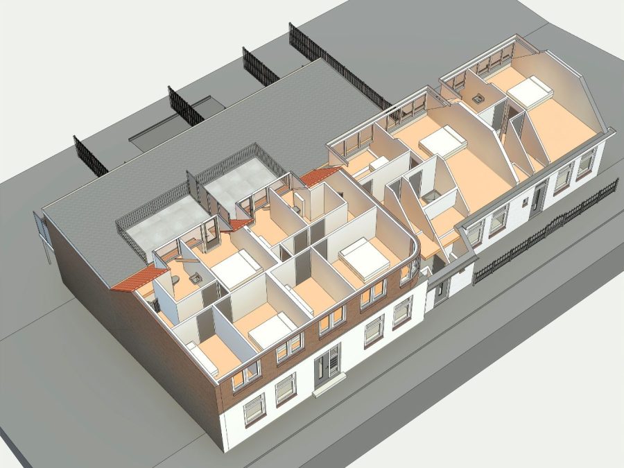 Horeca- onroerendgoed te koop in Fijnaart, Noord-Brabant — VERKOCHT!!  Molenstraat 47 en 47a te Fijnaart