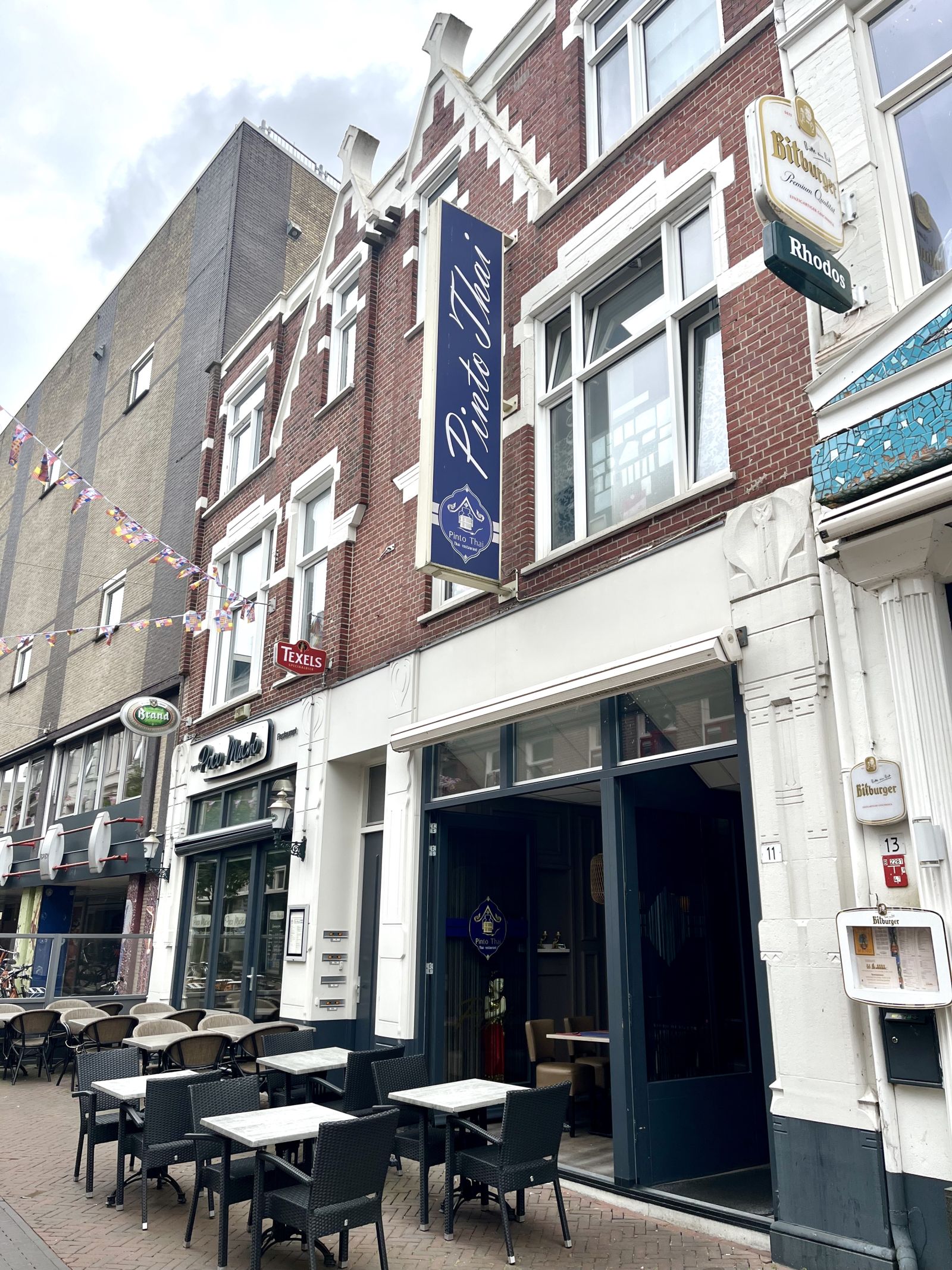 Foto 1 van 14: Restaurant ter overname in Enschede, Overijssel — Enschede – Thais restaurant Pinto Thai gelegen in het centrum van Enschede