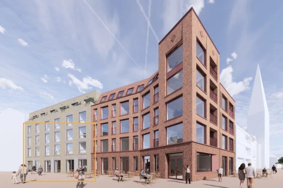 Restaurant ter overname in Hengelo, Overijssel — Nieuwbouw casco horecaruimte centrum Hengelo