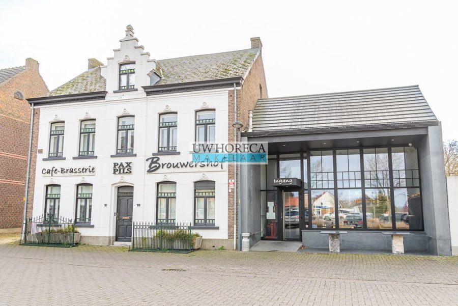 Restaurant ter overname in Bree, Vlaanderen — Restaurant met zaal en terrastuin Opitter/ Bree