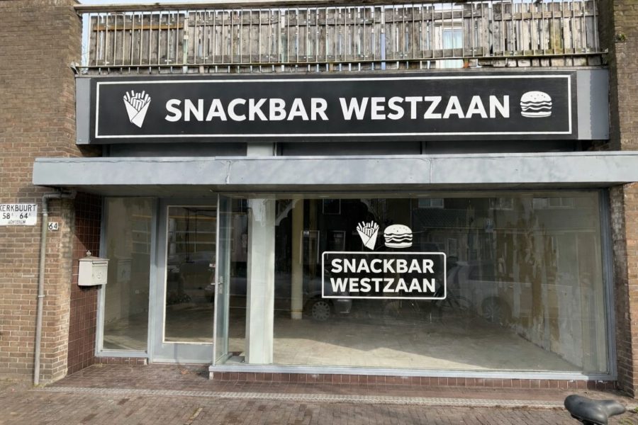 Cafetaria-snackbar te koop in Westzaan, Noord-Holland — Fastfoot locatie Westzaan