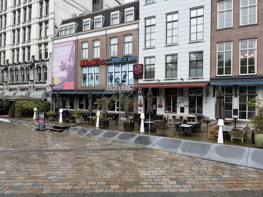 Restaurant ter overname in Rotterdam, Zuid-Holland — Restaurant Folie Crabe, Oude Haven te Rotterdam.